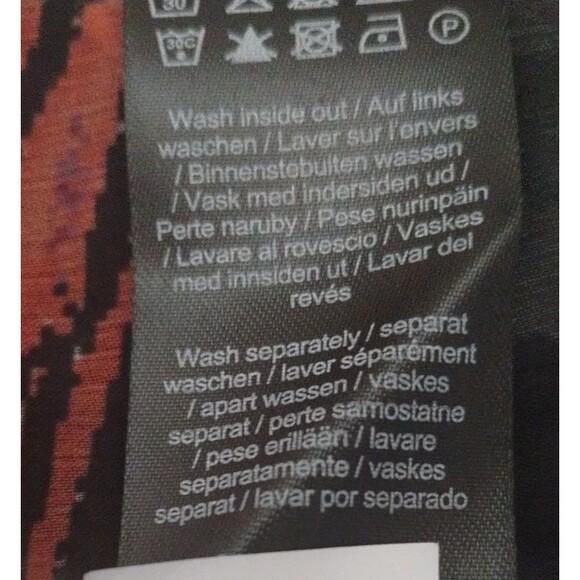 Liverpool Women 3/4 Puff Sleeve Round Neck Elastic Waist Tie Open Back Small - Picture 7 of 7